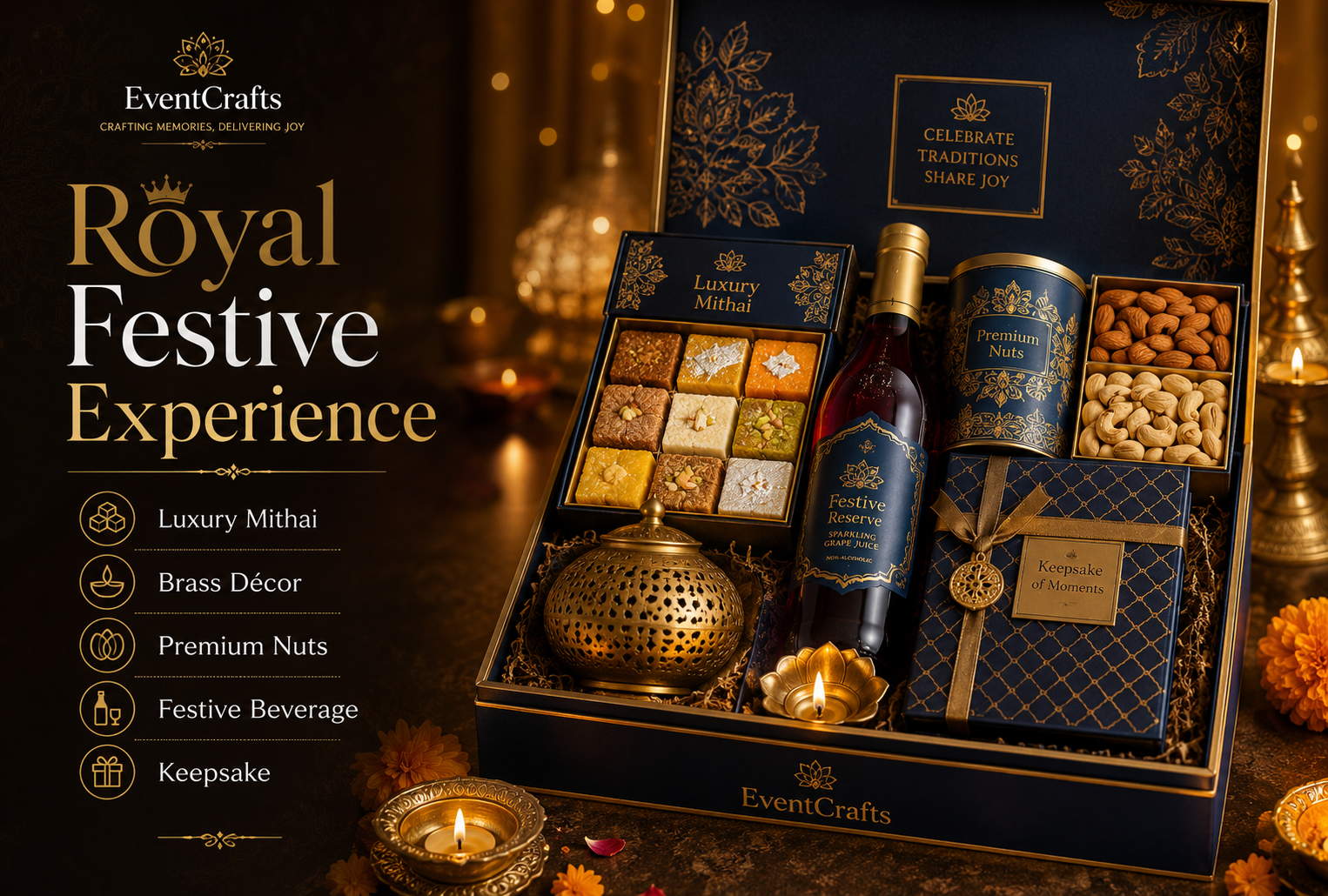 Premium festive hamper